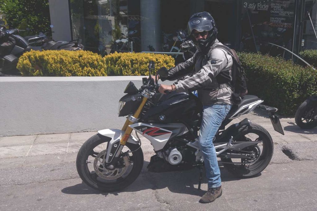 bmw g310r for short riders