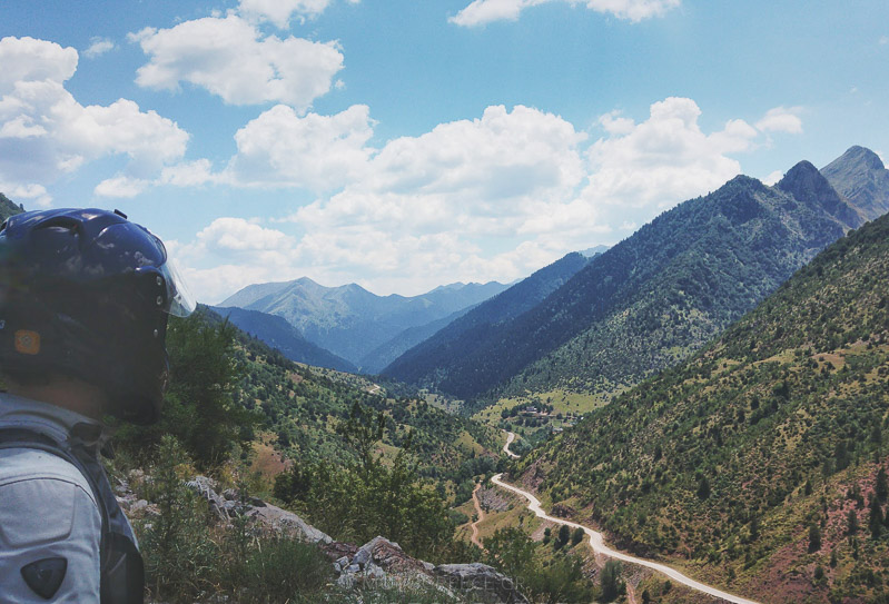 Motorcycle route in Tzumerka
