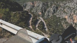 Taigetos mountain road