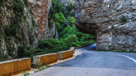 in Evrytania province Motorcycle tours in Greece