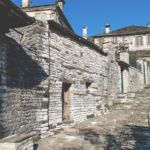Street and houses in a traditional village of Zagoria, Epirus, Greece