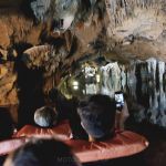 underground river in Diros caves