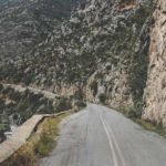 country side road in central Peloponnese