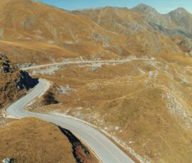 section of Baros Pass, in Epirus section of Baros Pass, in Epirus
