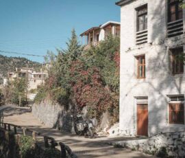 view of the village Kastanitsa