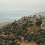 the deserted medieval village of Vathia
