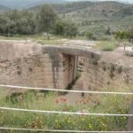an tomb in ancient Mycenae