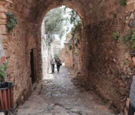 walking in the alleys of Monemvasia walking in the alleys of Monemvasia