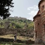 one of the many outdoor sites of Mystras one of the many outdoor sites of Mystras