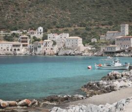 view of picturesque Limeni view of picturesque Limeni