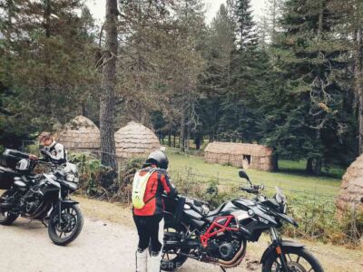 in the Sarakatsans tribal village (replica)