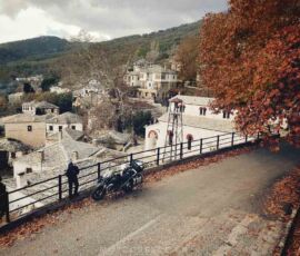 village in Pelion