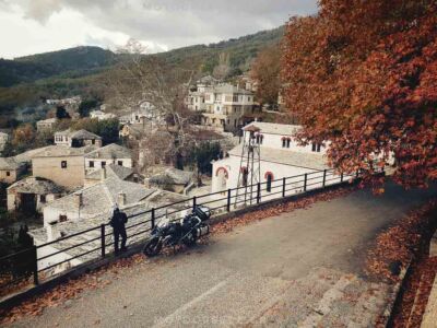 village in Pelion
