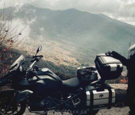 mountain view in Pelion, motorcycle tour with MotoGreece