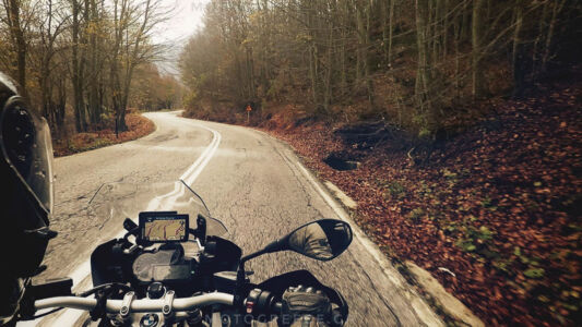 Roads in Pelion riders reviews motorcycle tours greece