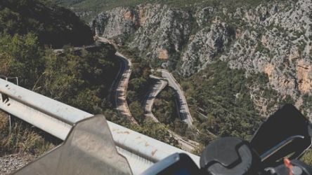 Taigetos mountain road Taigetos mountain road