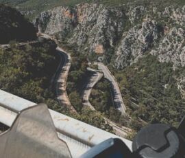 Taigetos mountain road Taigetos mountain road