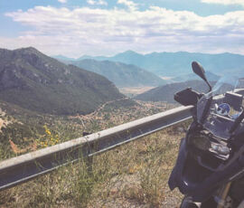 province of Arcadia, mountain routes