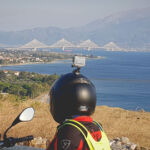 the bridge of Rio-Antirio in the distance