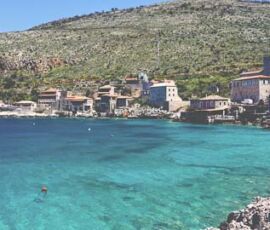 Limeni is a traditional fishing village in Mani, Greece